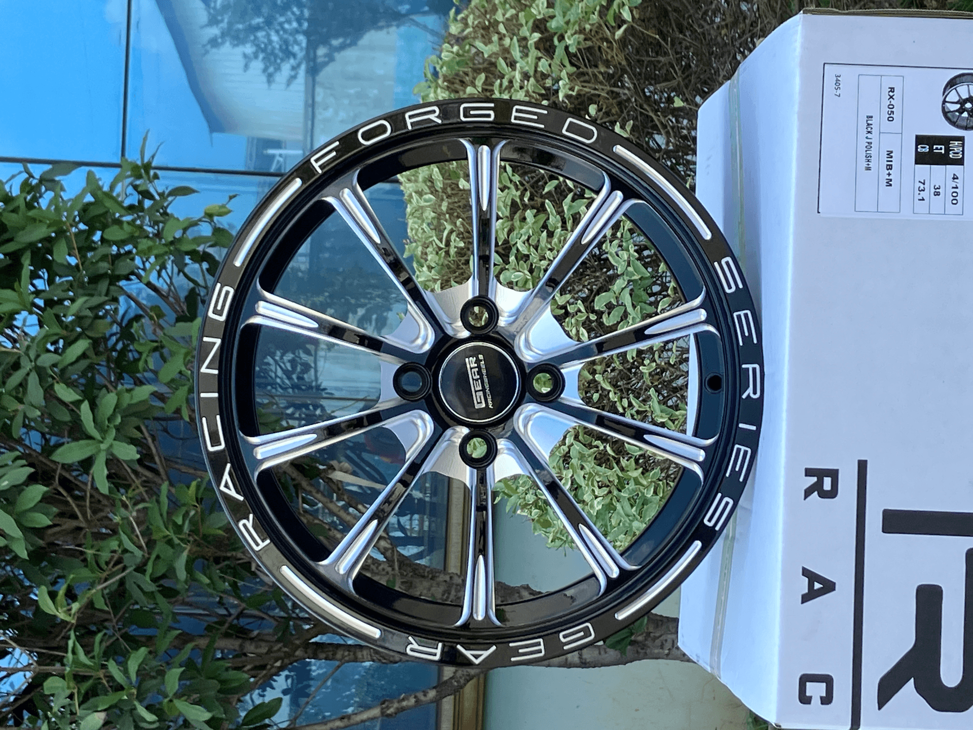 FBX297-5-CAST alloy wheel