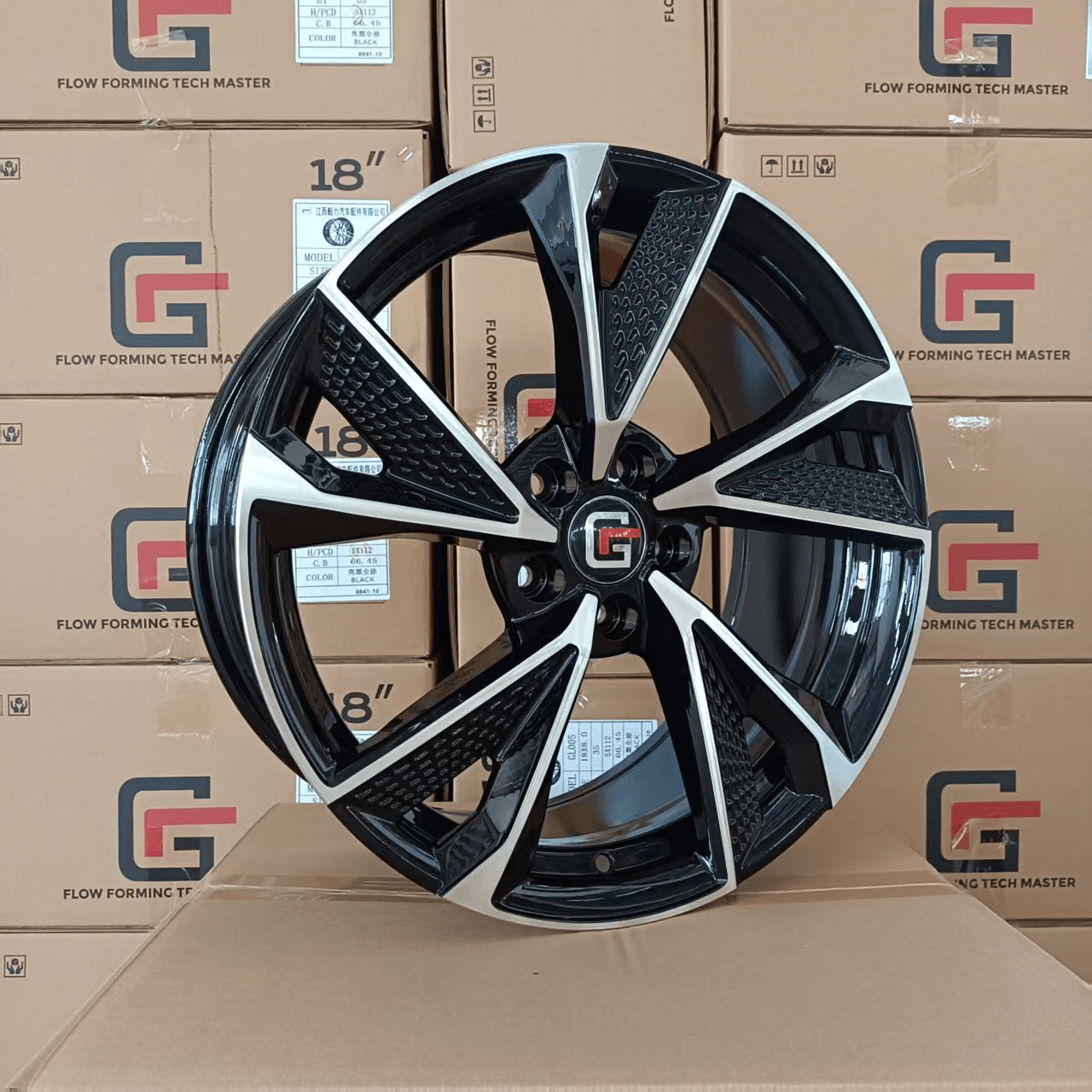 GL008-FLOW-FORMED alloy wheel