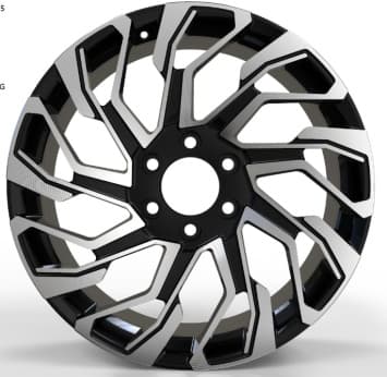 HJ0363-FORGED alloy wheel