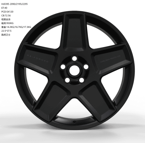 HJ0395-FORGED alloy wheel