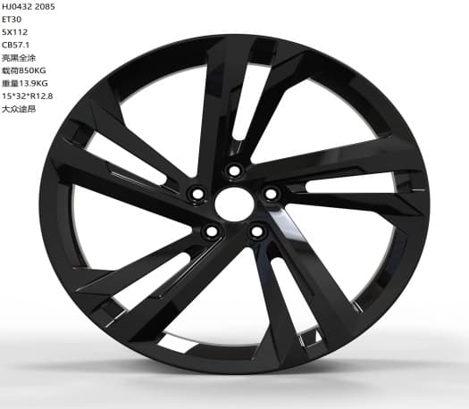 HJ0432-FORGED alloy wheel